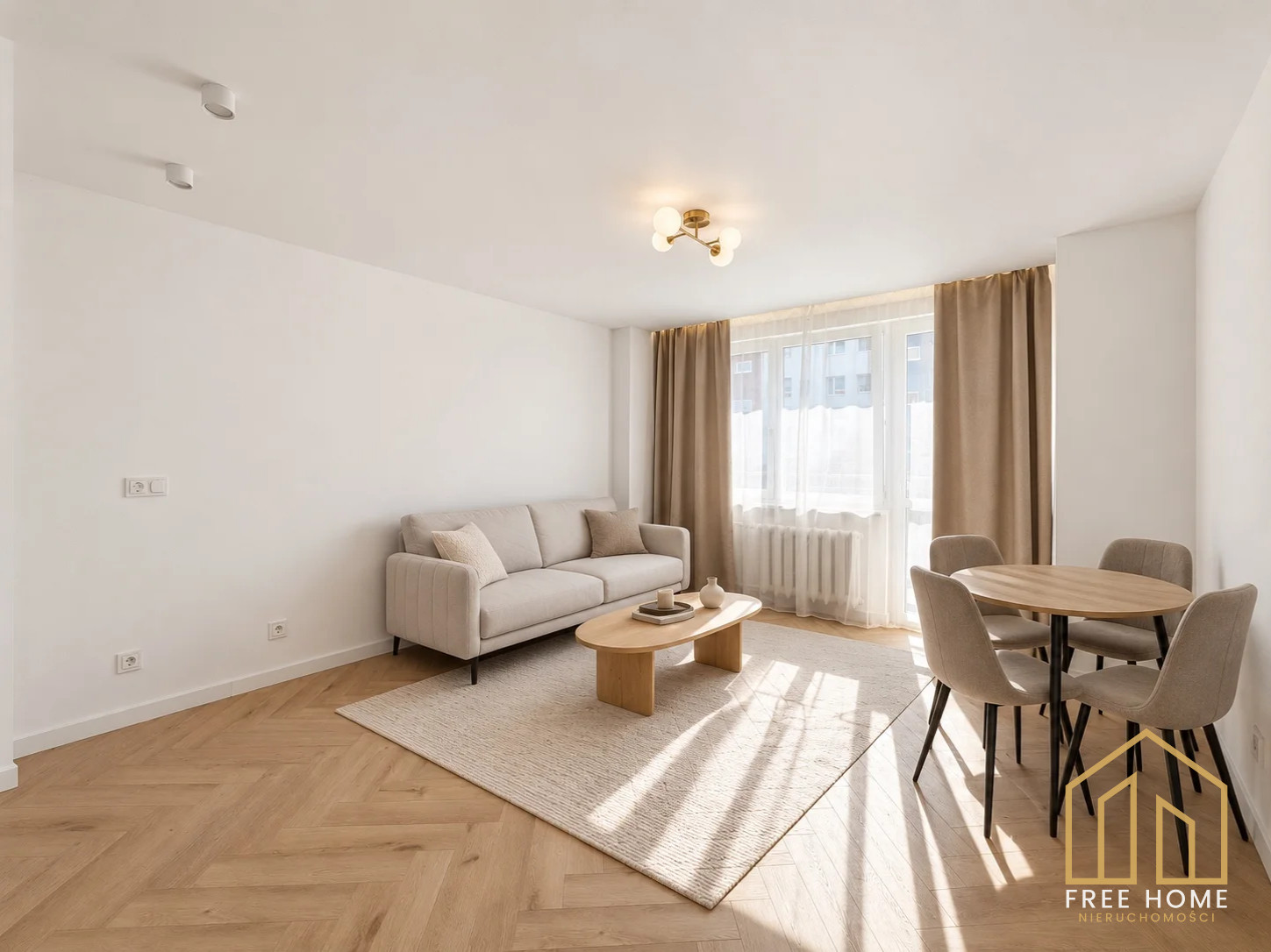 3-pokojowe mieszkanie z balkonem w bloku po remoncie, os. Kopernik — miniatura 5