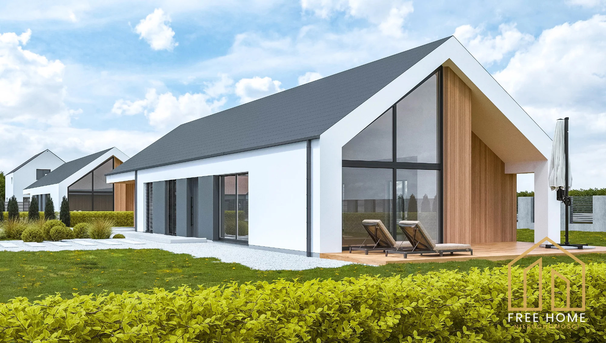 NOVA 8 - Dom Nowoczesna Stodoła 147,36 m² działka 1 217 m² — miniatura 3